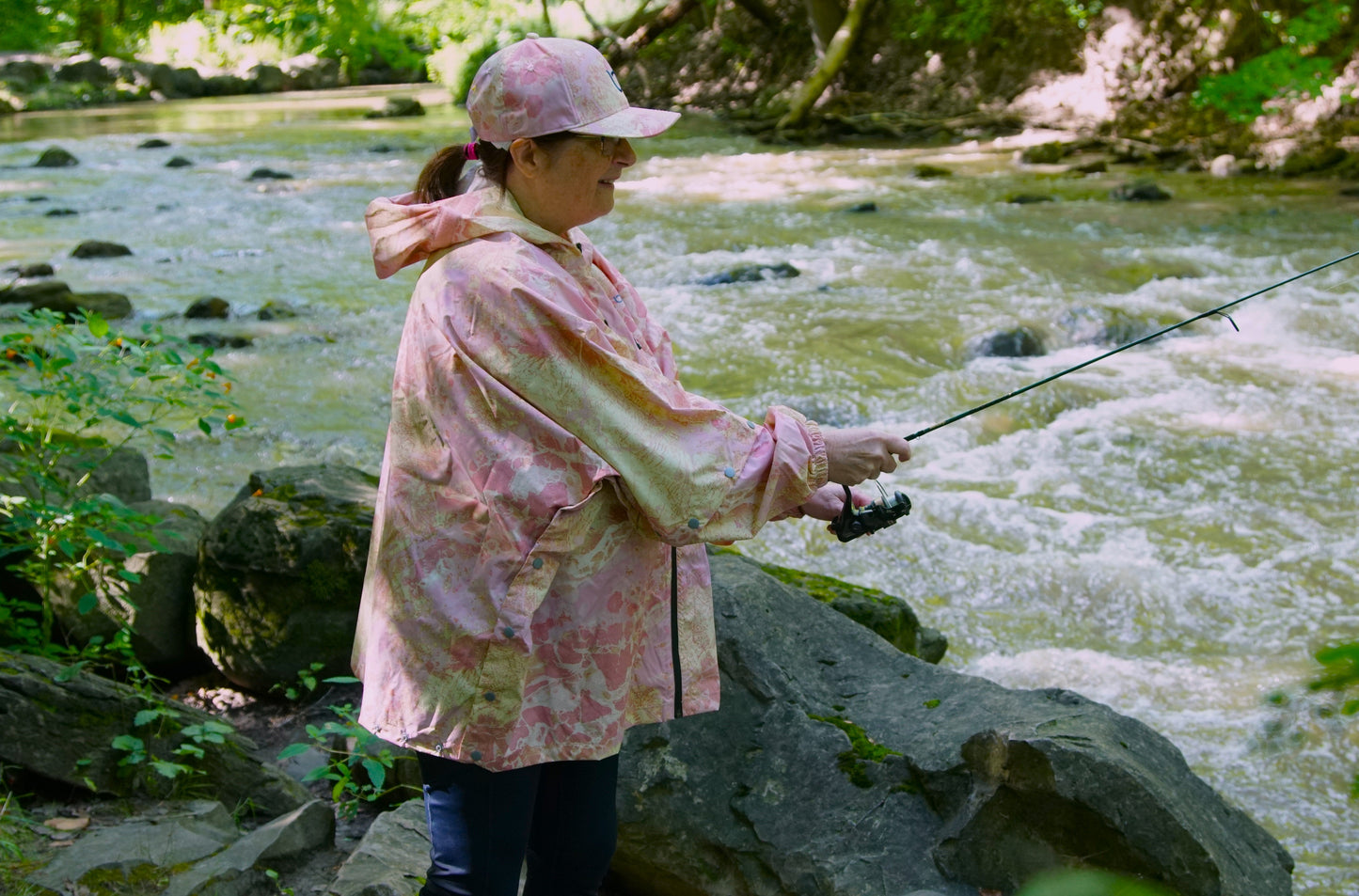Brella 2015 Strawberry Lemonade Unisex Rain Jacket by The Brella Nation