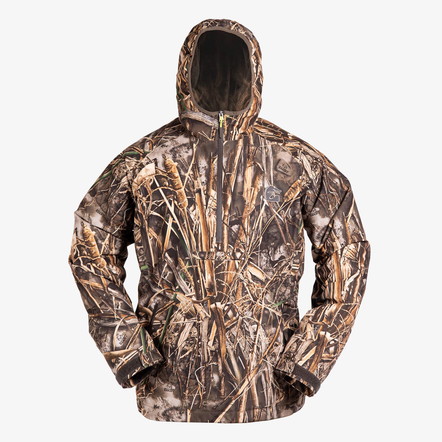 Waterproof 1/2 Zip Bog Hoodie | Mens - Realtree Max-7 by Gator Waders