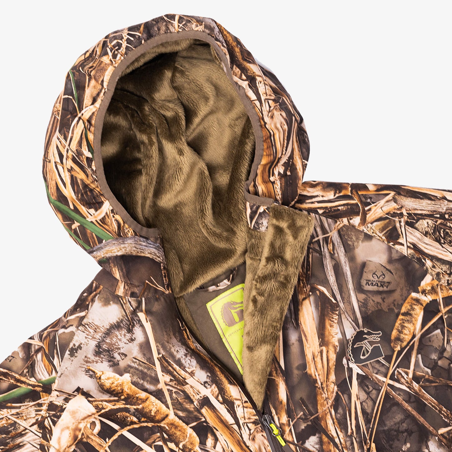 Waterproof 1/2 Zip Bog Hoodie | Mens - Realtree Max-7 by Gator Waders