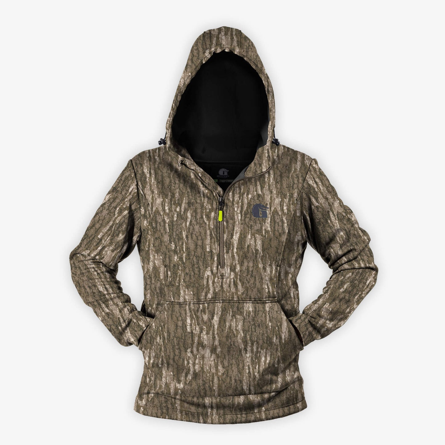 Camp Hoodie | Mens - Mossy Oak Bottomland by Gator Waders