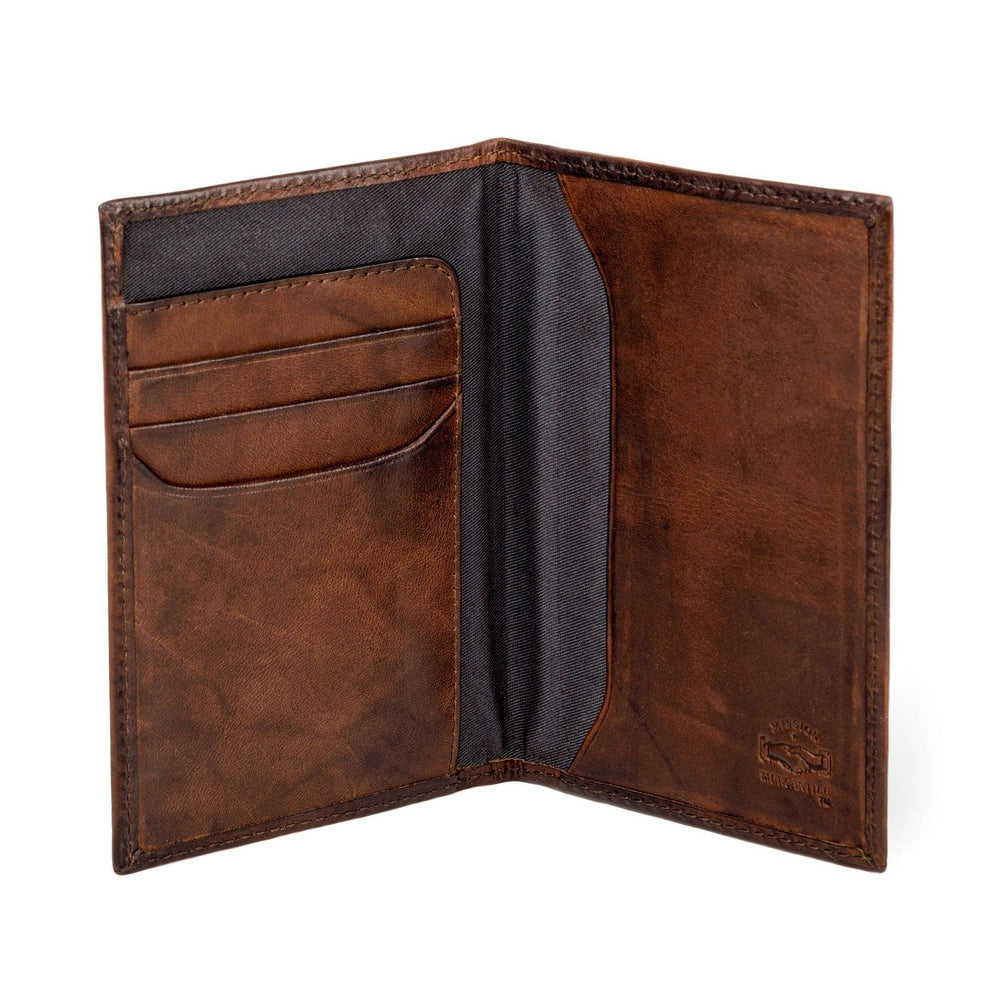 Benjamin Leather Passport Wallet by Mission Mercantile Leather Goods
