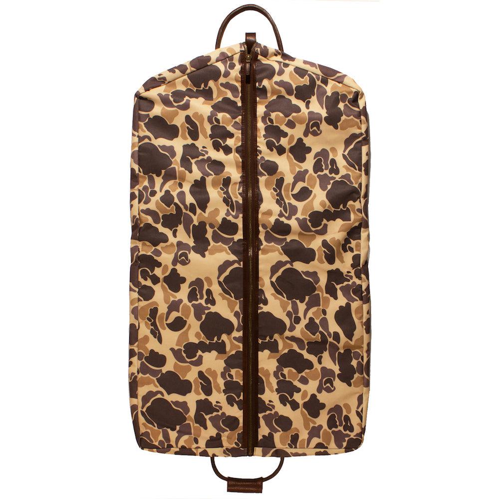 Campaign Waxed Canvas Garment Bag by Mission Mercantile Leather Goods