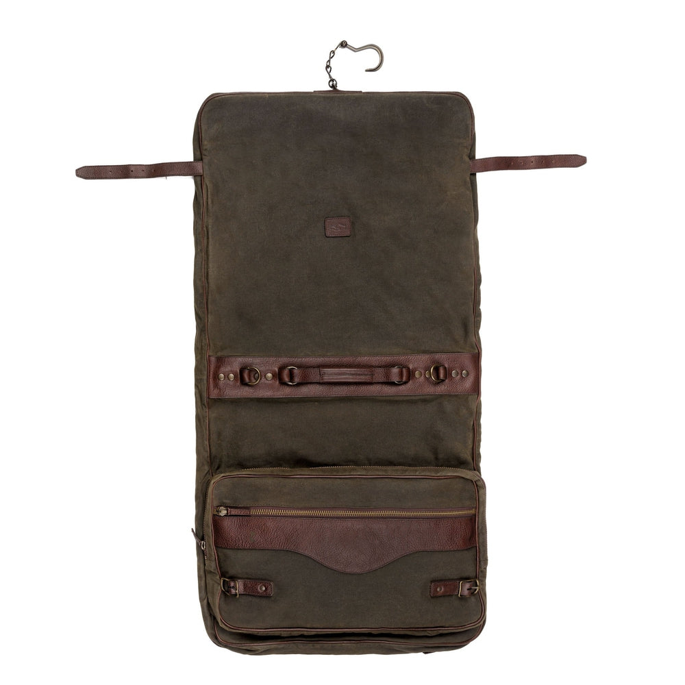 Campaign Waxed Canvas Valet Bag by Mission Mercantile Leather Goods