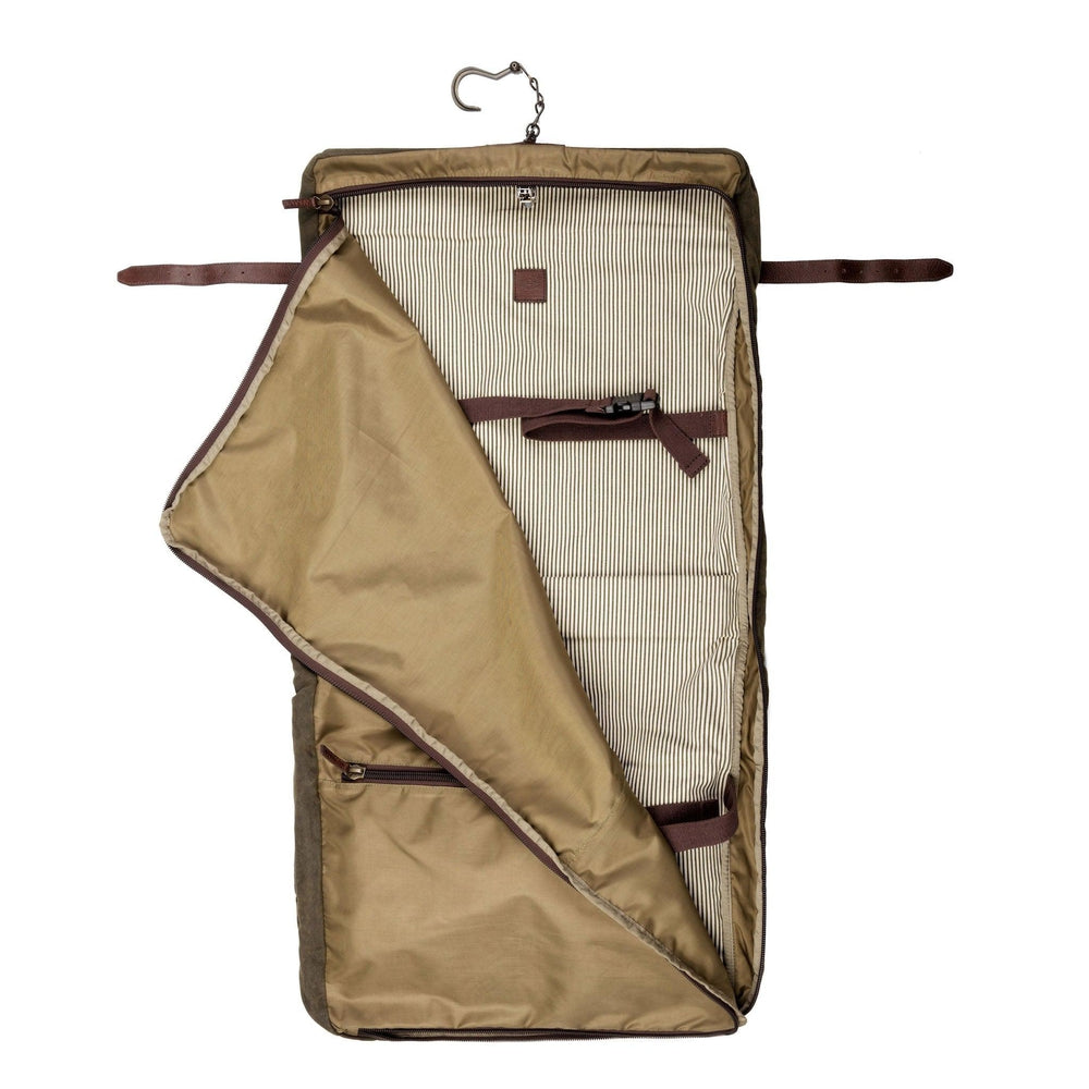 Campaign Waxed Canvas Valet Bag by Mission Mercantile Leather Goods
