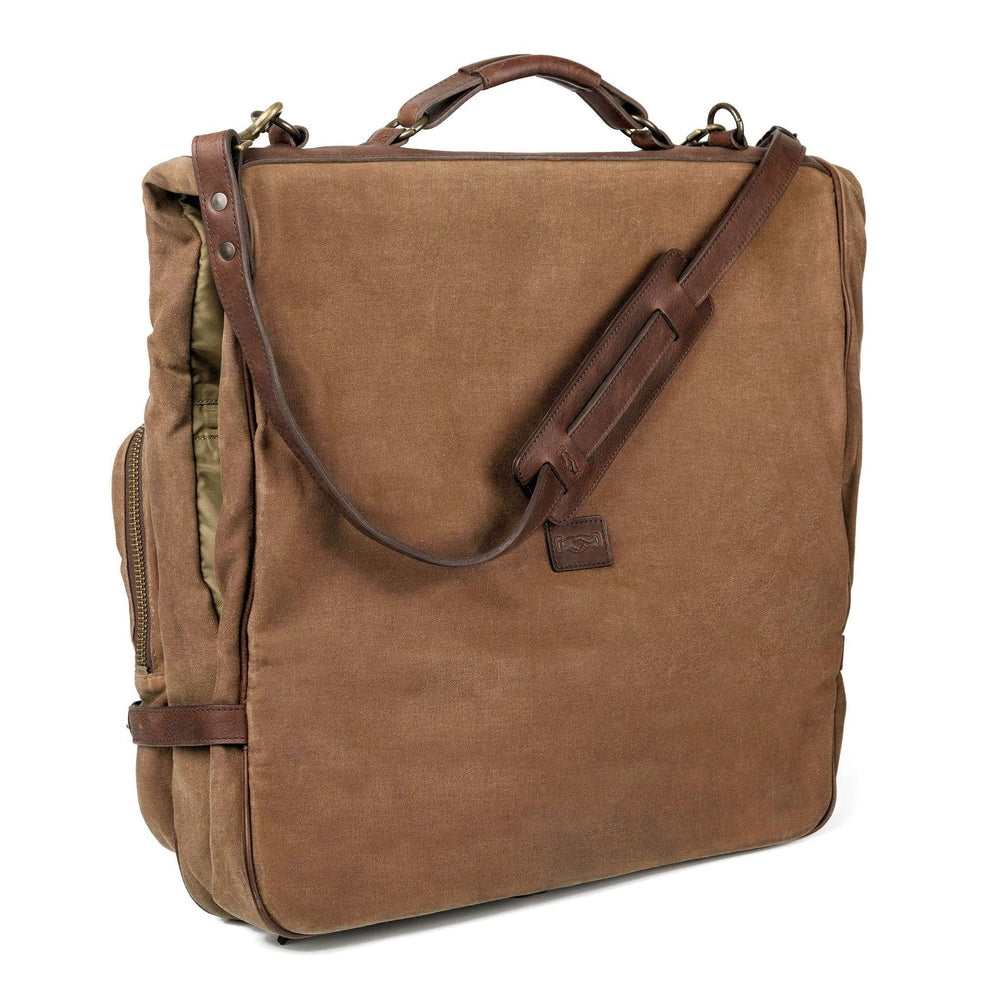Campaign Waxed Canvas Valet Bag by Mission Mercantile Leather Goods