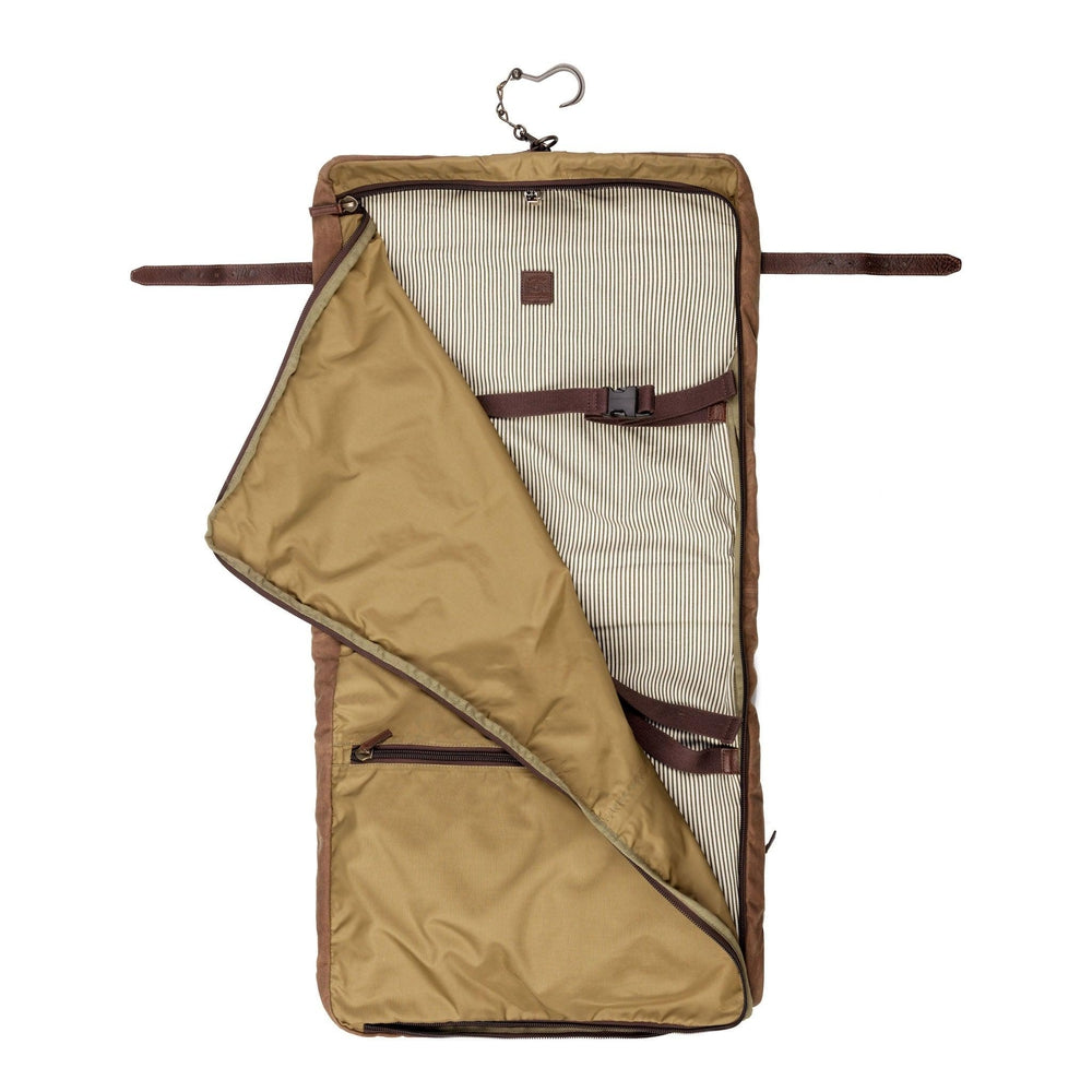 Campaign Waxed Canvas Valet Bag by Mission Mercantile Leather Goods