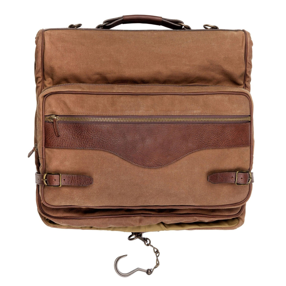 Campaign Waxed Canvas Valet Bag by Mission Mercantile Leather Goods