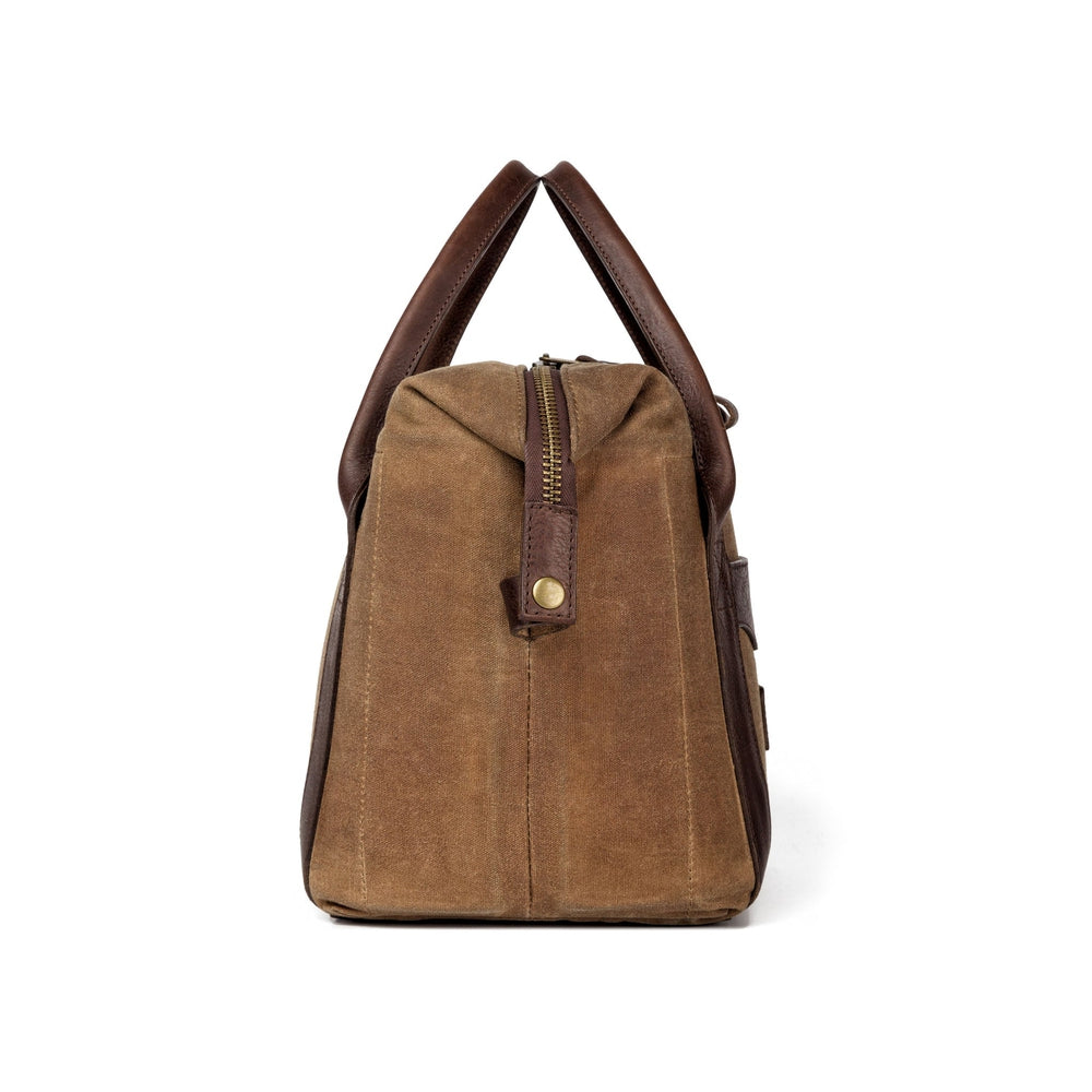 White Wing Waxed Canvas Cooler by Mission Mercantile Leather Goods