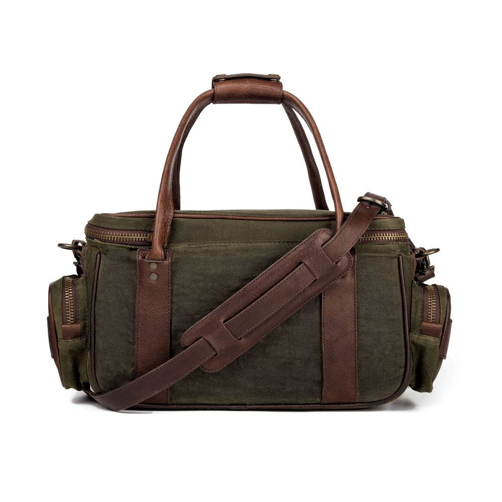 White Wing Waxed Canvas Guide Bag by Mission Mercantile Leather Goods