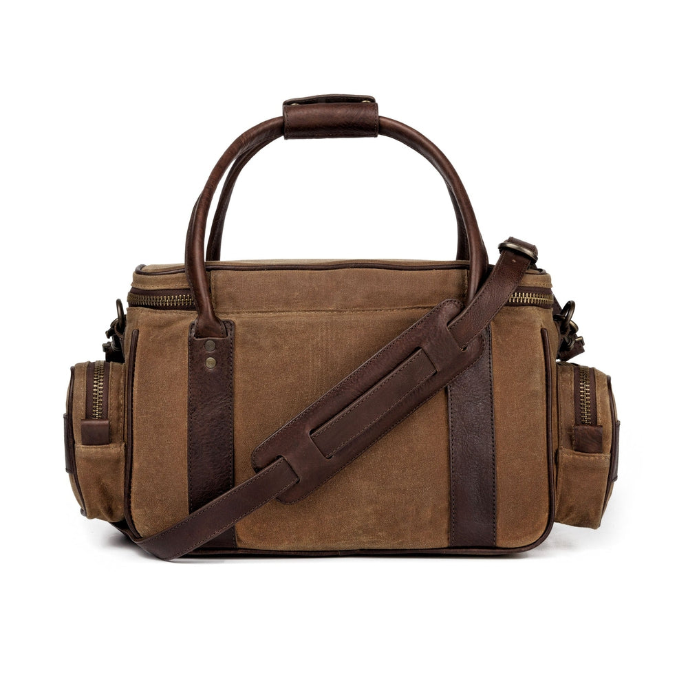 White Wing Waxed Canvas Guide Bag by Mission Mercantile Leather Goods