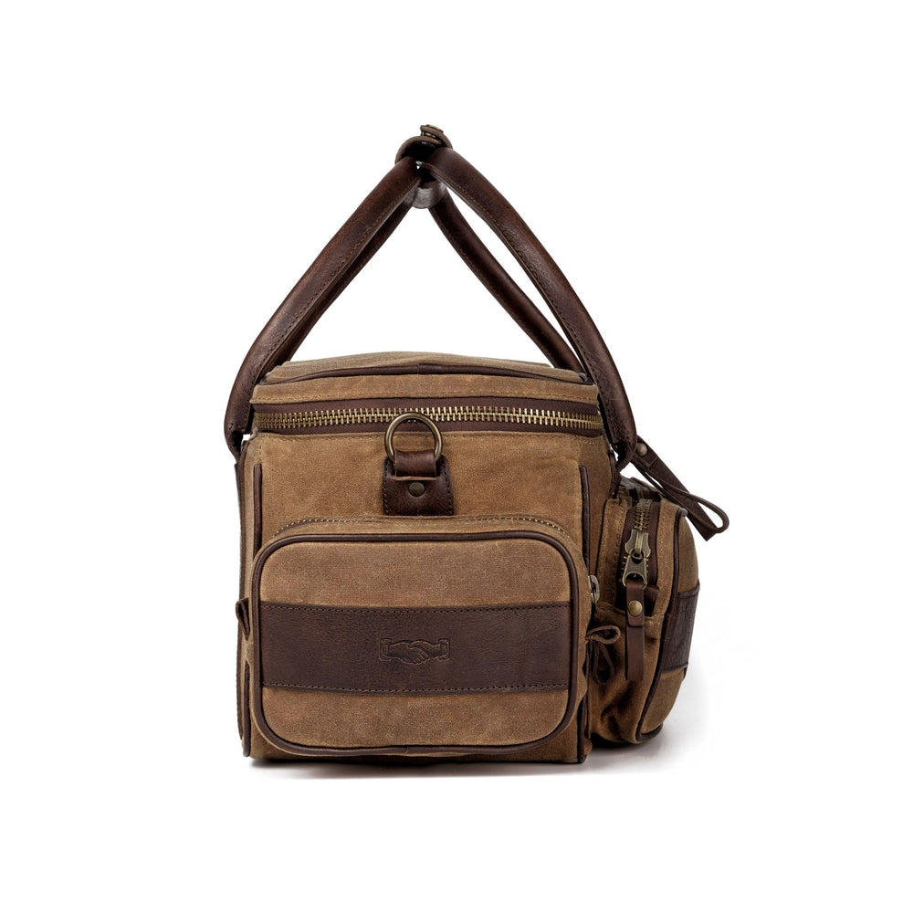 White Wing Waxed Canvas Guide Bag by Mission Mercantile Leather Goods