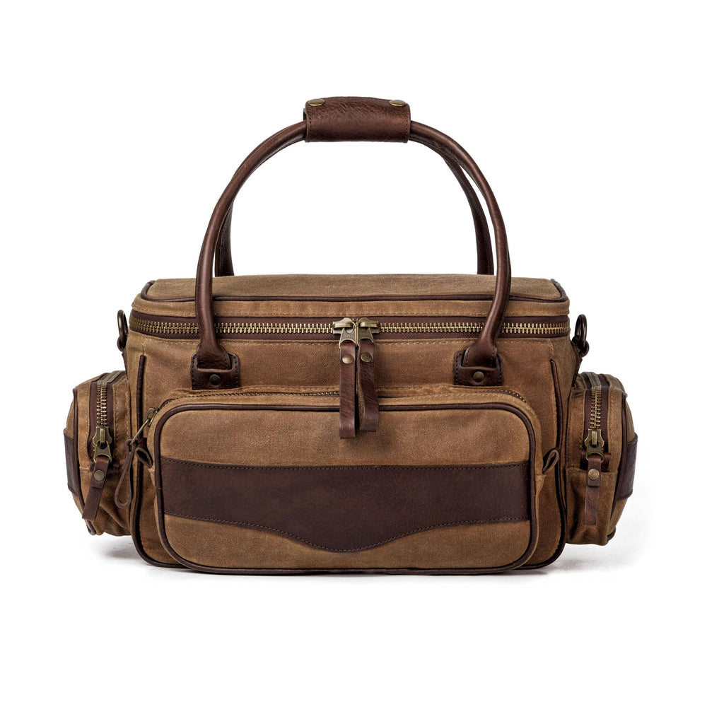 White Wing Waxed Canvas Guide Bag by Mission Mercantile Leather Goods