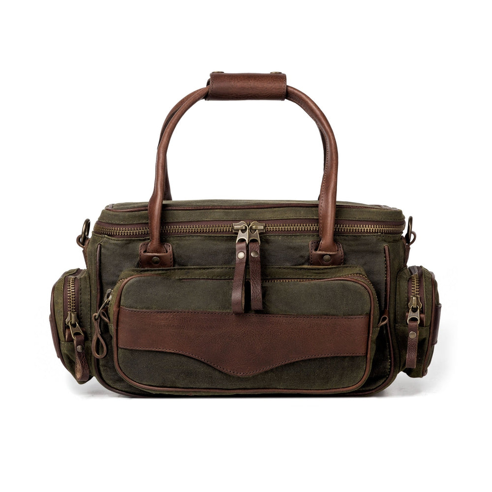 White Wing Waxed Canvas Guide Bag by Mission Mercantile Leather Goods