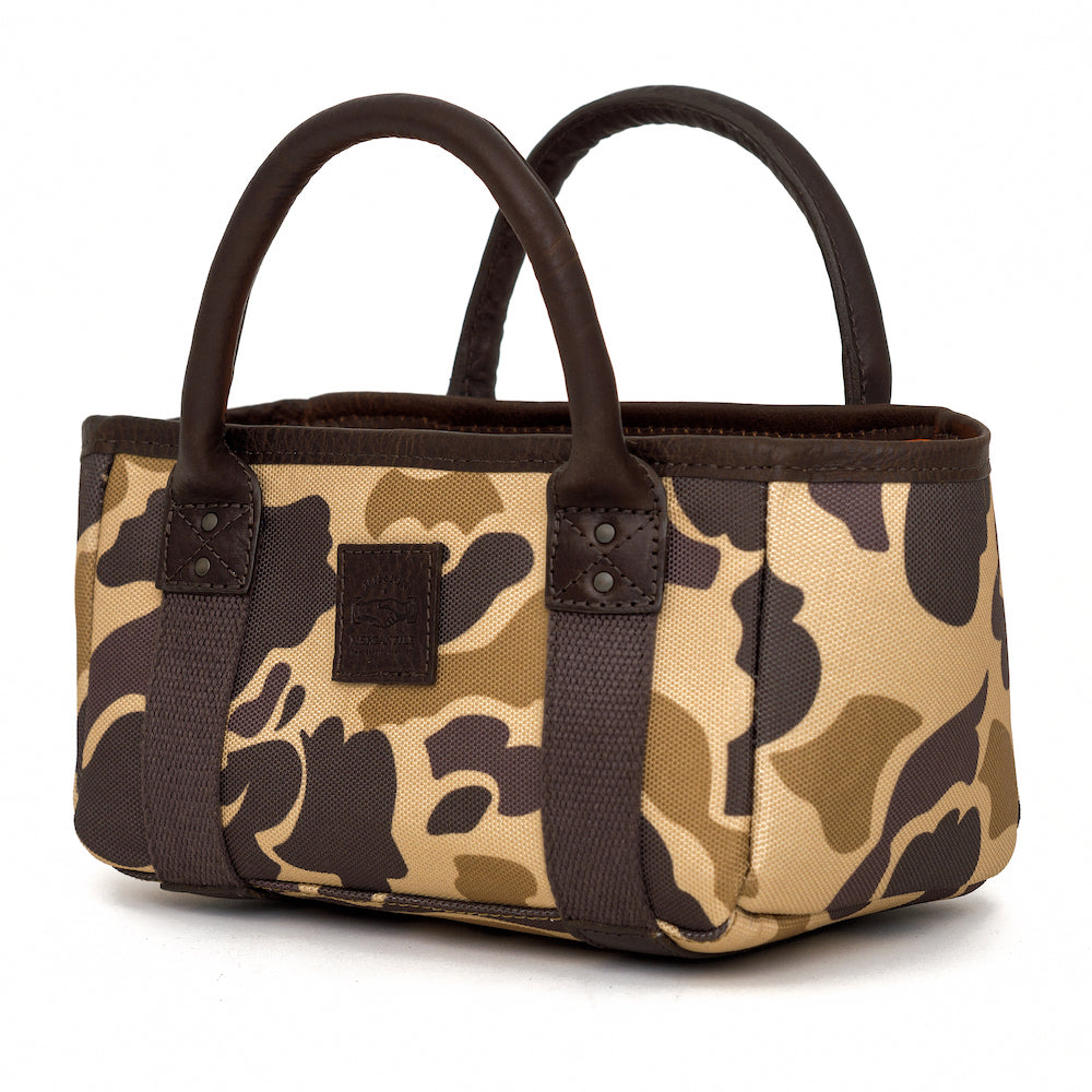 White Wing Waxed Canvas Hunting Four Box Shell Carrier by Mission Mercantile Leather Goods