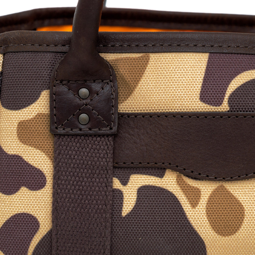 White Wing Waxed Canvas Hunting Four Box Shell Carrier by Mission Mercantile Leather Goods