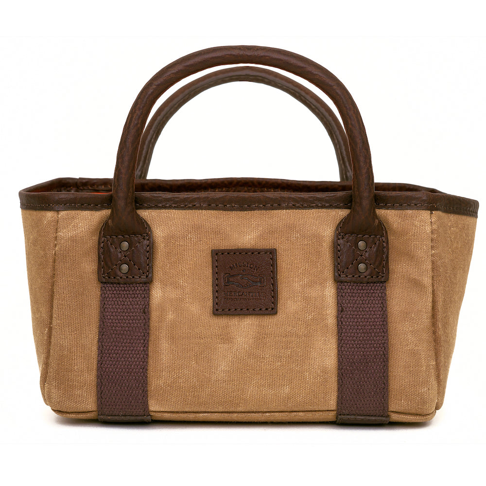 White Wing Waxed Canvas Hunting Four Box Shell Carrier by Mission Mercantile Leather Goods