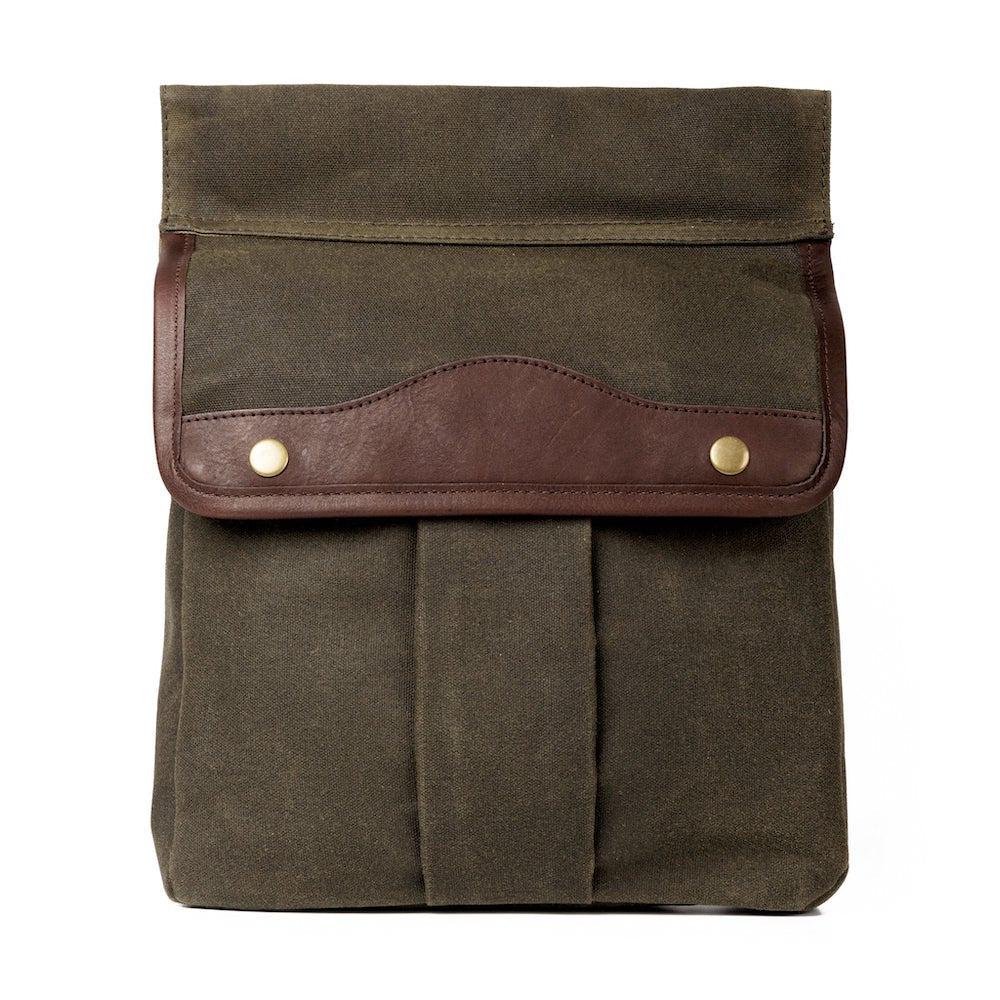 White Wing Waxed Canvas Hunting Game Bag Set by Mission Mercantile Leather Goods