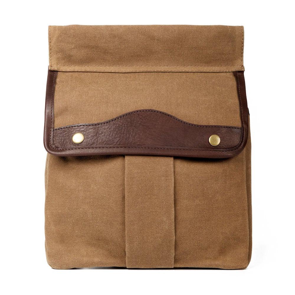 White Wing Waxed Canvas Hunting Game Bag Set by Mission Mercantile Leather Goods
