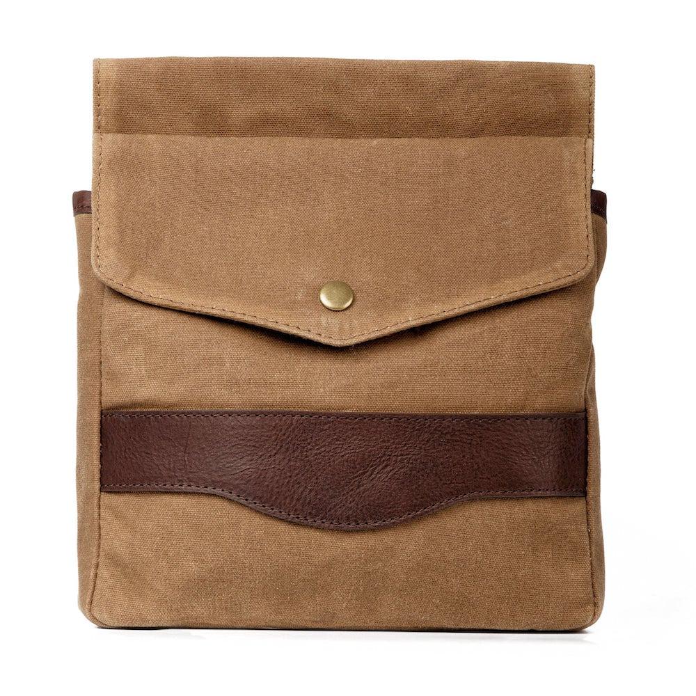 White Wing Waxed Canvas Hunting Game Bag Set by Mission Mercantile Leather Goods