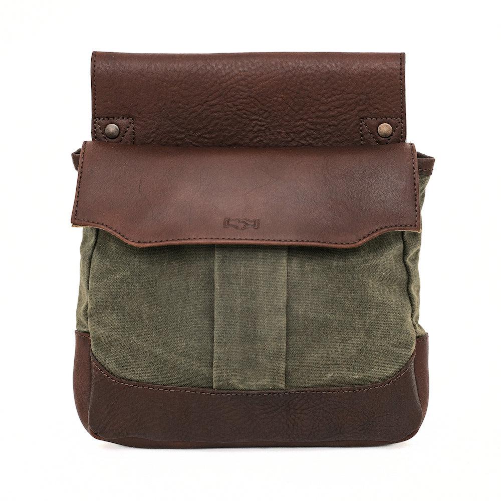 White Wing Waxed Canvas Hunting Heritage Bird Bag Set by Mission Mercantile Leather Goods