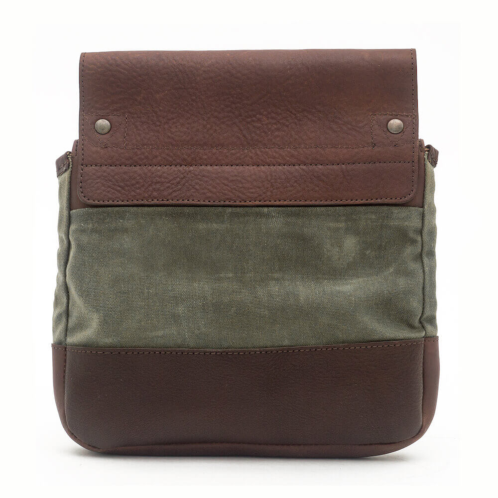 White Wing Waxed Canvas Hunting Heritage Bird Bag Set by Mission Mercantile Leather Goods