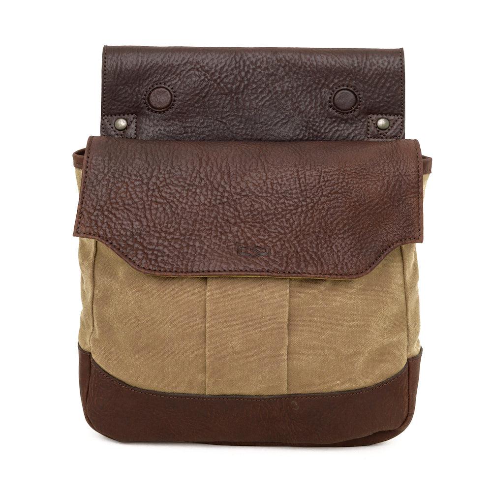 White Wing Waxed Canvas Hunting Heritage Bird Bag Set by Mission Mercantile Leather Goods