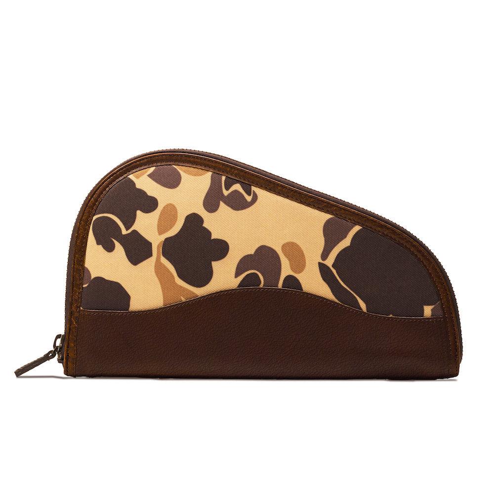 White Wing Waxed Canvas Hunting Pistol Case by Mission Mercantile Leather Goods