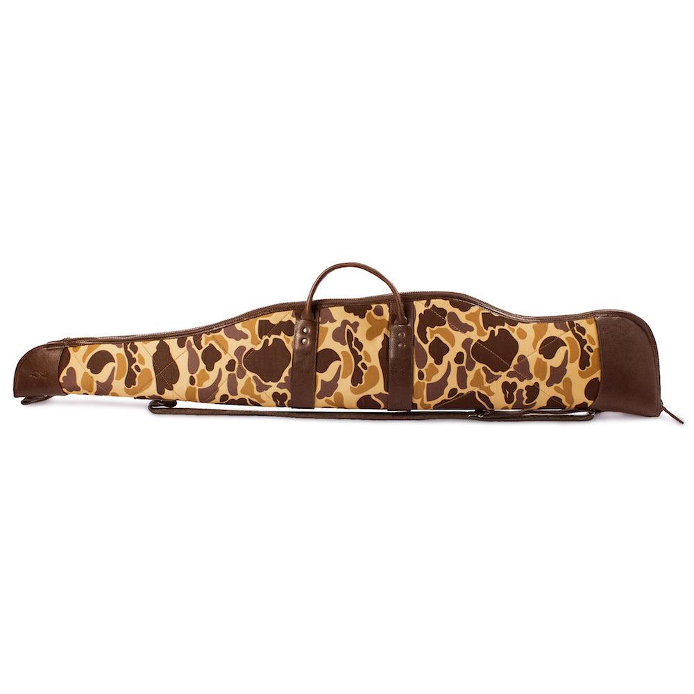 White Wing Waxed Canvas Hunting Rifle Case by Mission Mercantile Leather Goods