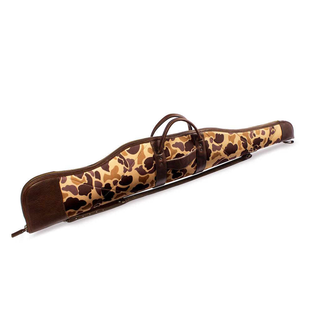 White Wing Waxed Canvas Hunting Rifle Case by Mission Mercantile Leather Goods