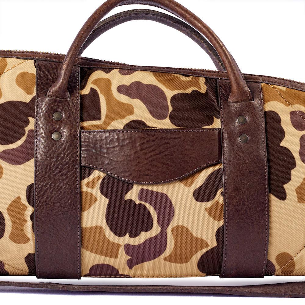 White Wing Waxed Canvas Hunting Rifle Case by Mission Mercantile Leather Goods