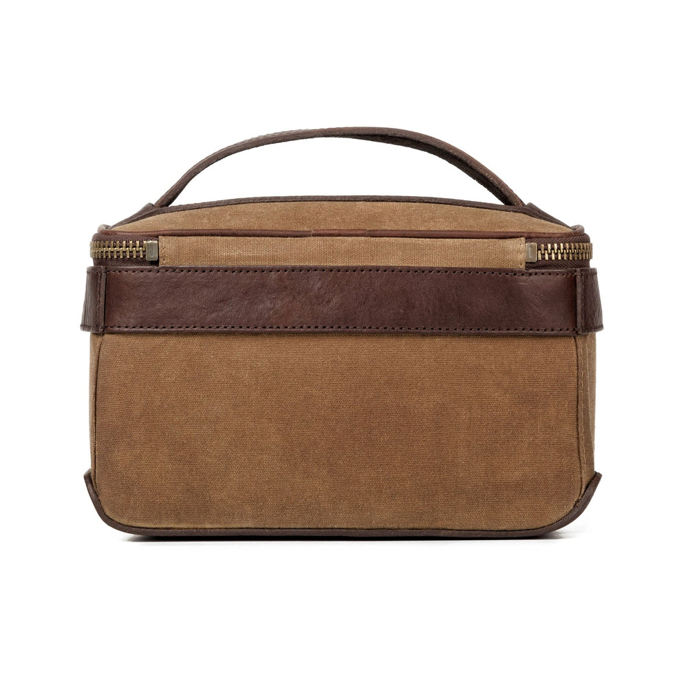White Wing Waxed Canvas Hunting Shell Bag by Mission Mercantile Leather Goods
