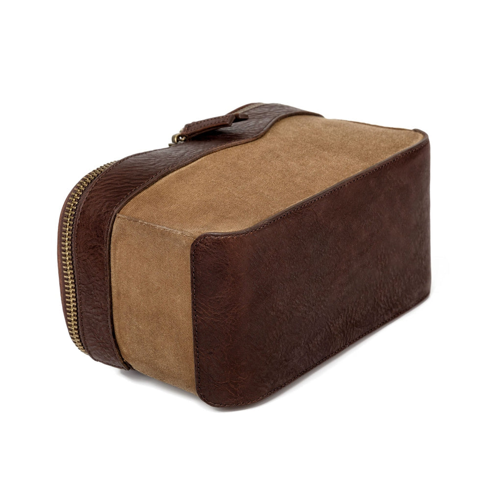 White Wing Waxed Canvas Hunting Shell Bag by Mission Mercantile Leather Goods