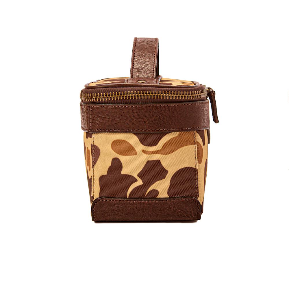 White Wing Waxed Canvas Hunting Shell Bag by Mission Mercantile Leather Goods