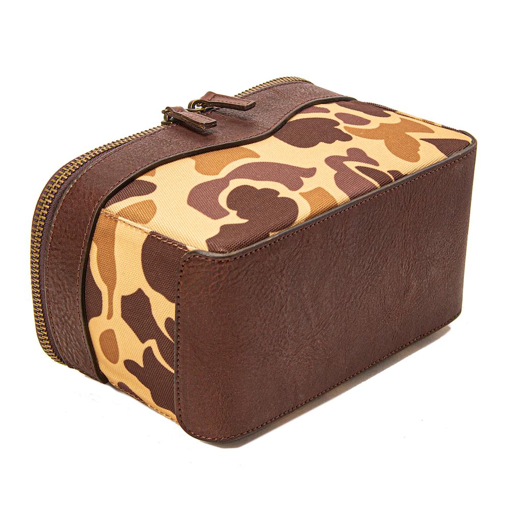 White Wing Waxed Canvas Hunting Shell Bag by Mission Mercantile Leather Goods