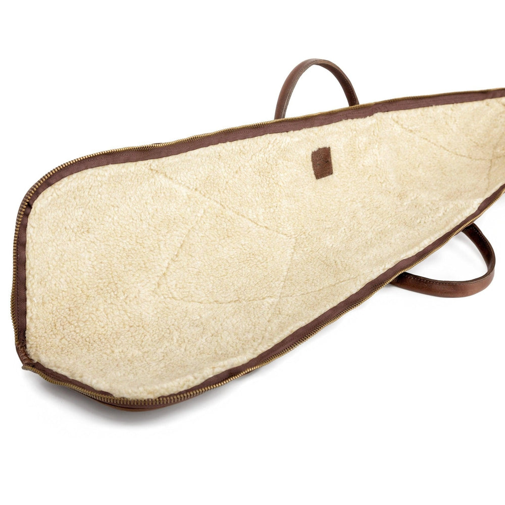 White Wing Waxed Canvas Hunting Shotgun Case by Mission Mercantile Leather Goods