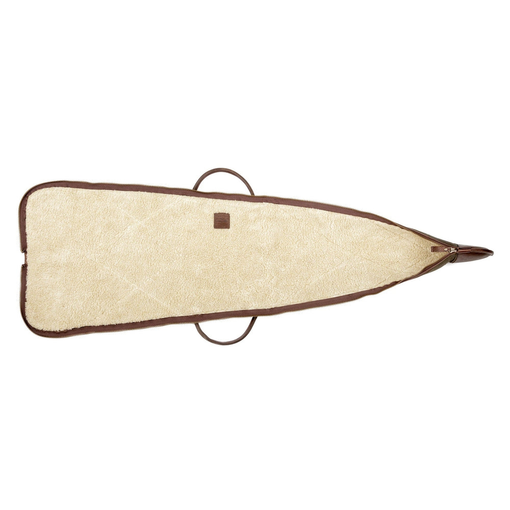 White Wing Waxed Canvas Hunting Shotgun Case by Mission Mercantile Leather Goods