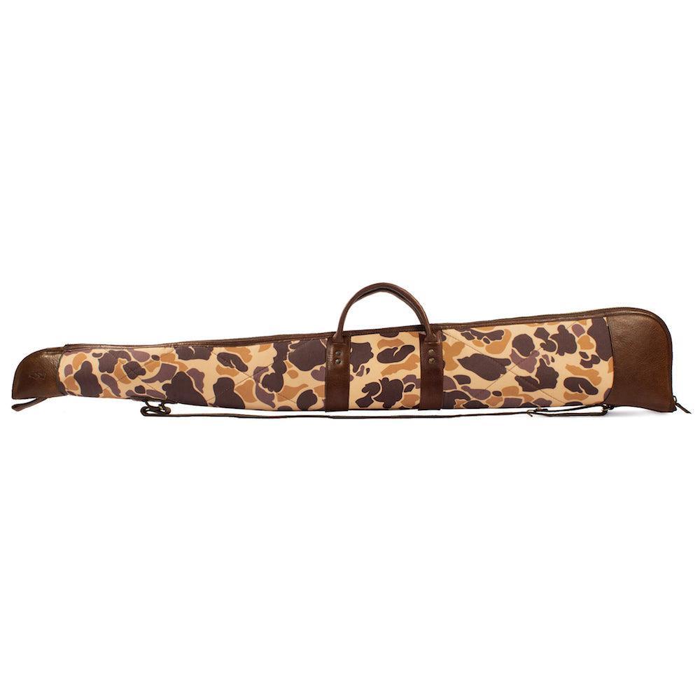 White Wing Waxed Canvas Hunting Shotgun Case by Mission Mercantile Leather Goods
