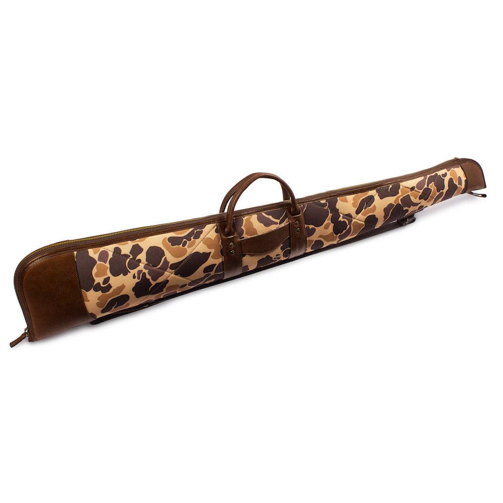 White Wing Waxed Canvas Hunting Shotgun Case by Mission Mercantile Leather Goods