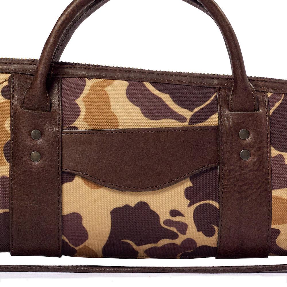 White Wing Waxed Canvas Hunting Shotgun Case by Mission Mercantile Leather Goods