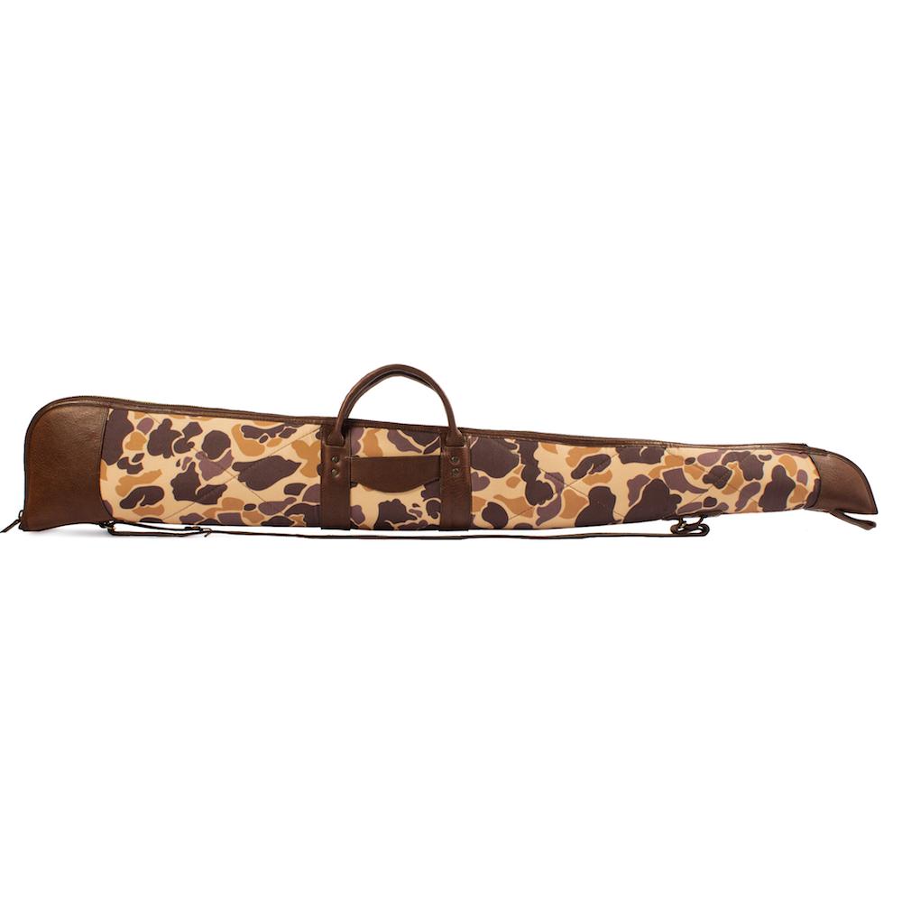 White Wing Waxed Canvas Hunting Shotgun Case by Mission Mercantile Leather Goods