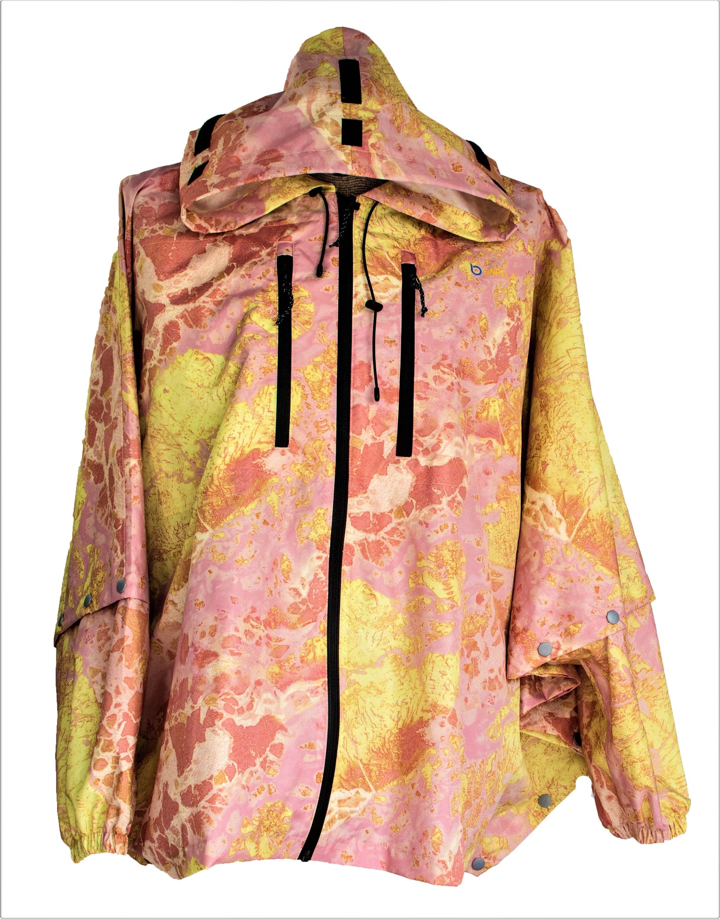 Brella 2015 Strawberry Lemonade Unisex Rain Jacket by The Brella Nation