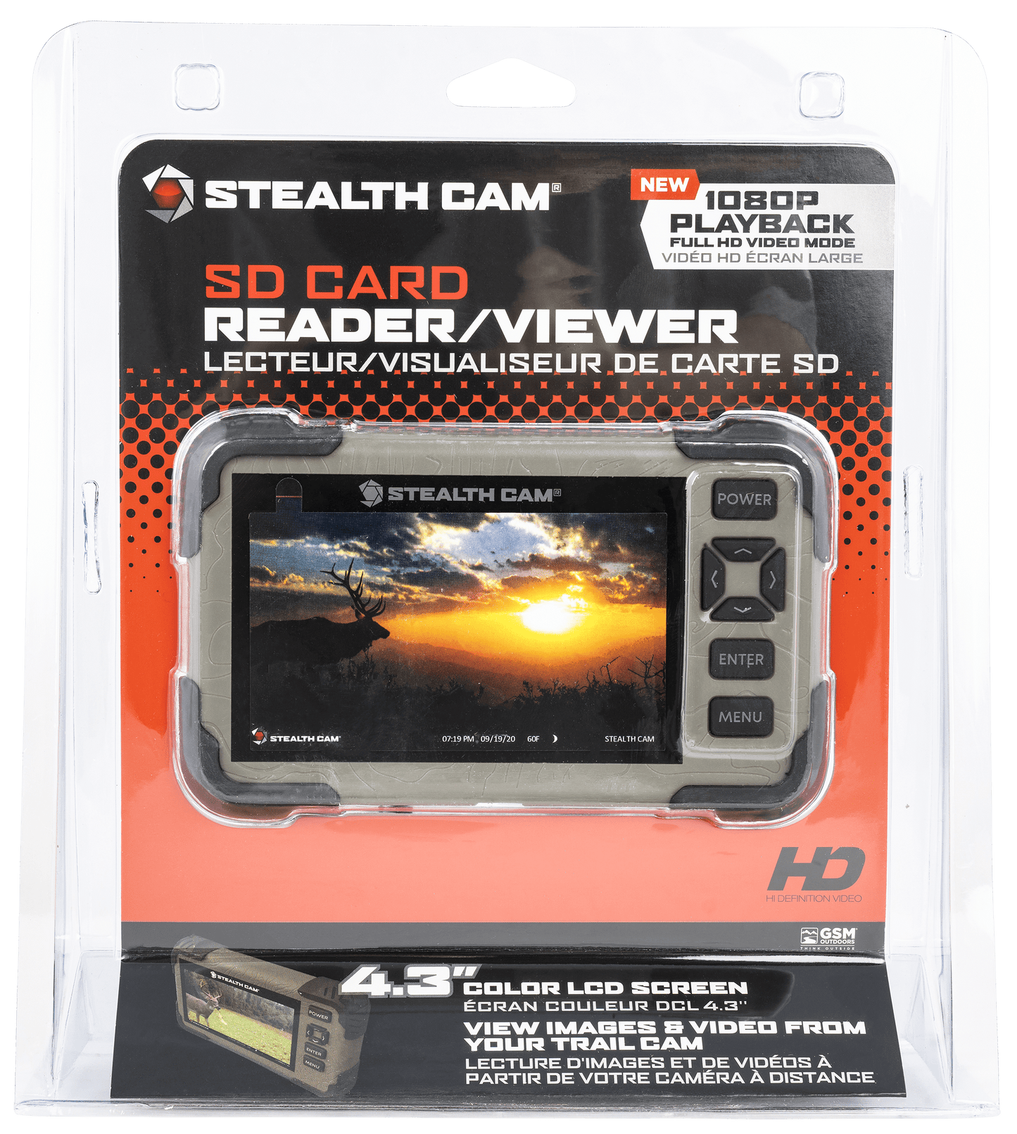 Stealth Cam Sd Card Viewer, Steal Stc-crv43hd 1080p Compatible 4.3 Screen by Texas Fowlers