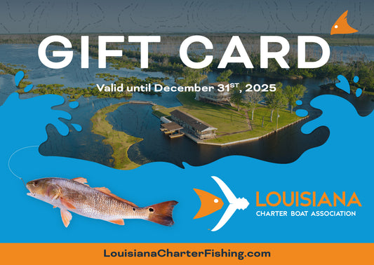 Louisiana Charter Fishing Gift Card