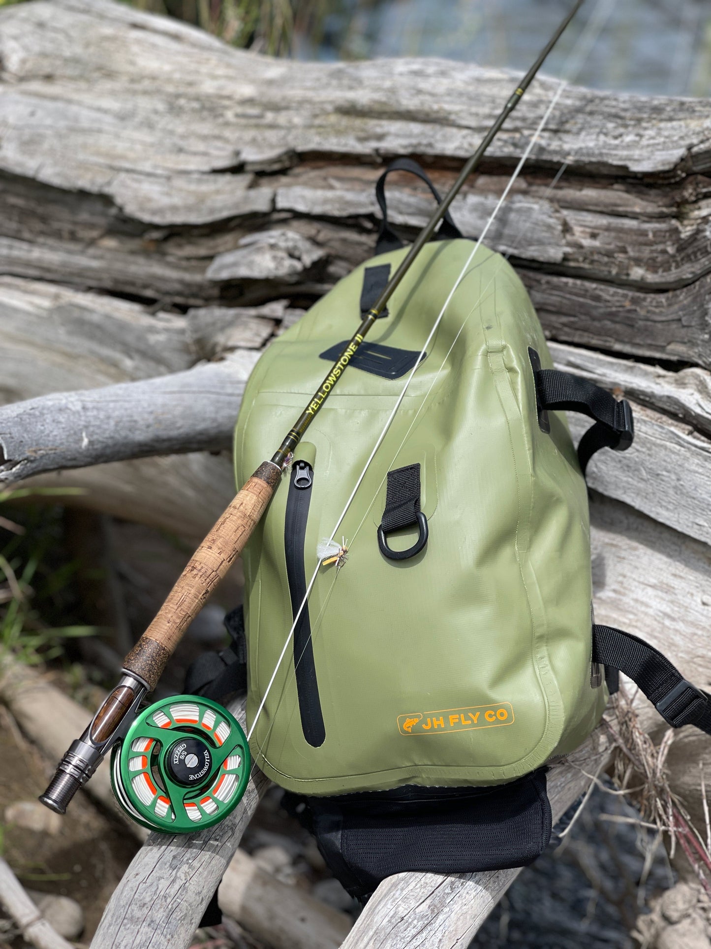 JHFLYCO Waterproof Sling Pack by Jackson Hole Fly Company