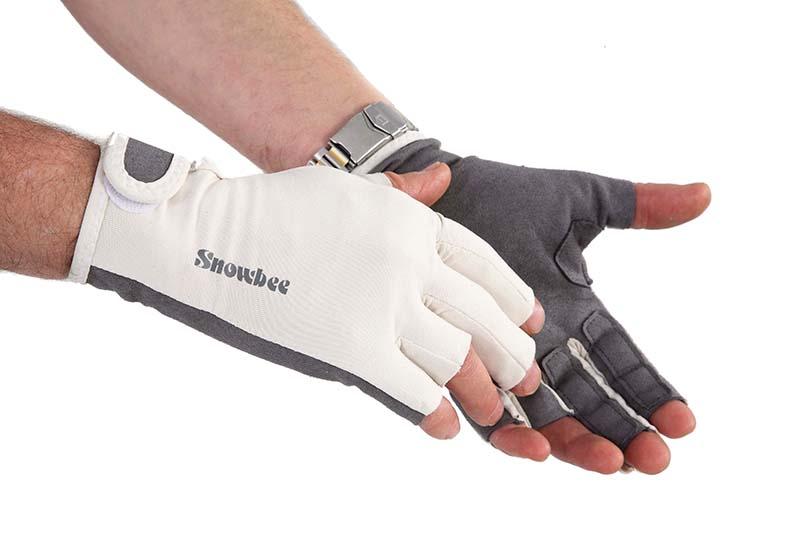Sun Gloves with Stripping Fingers by Snowbee USA