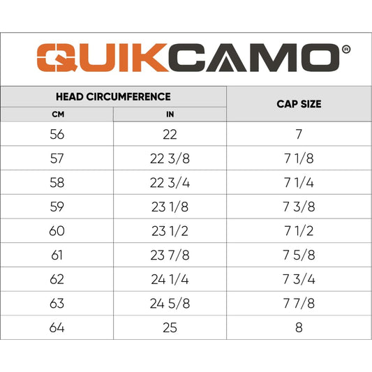 2-in-1 Leafy Camo Hat with Built-in Face Mask (MOSSY OAK & REALTREE Camo, Rear Model) by QuikCamo