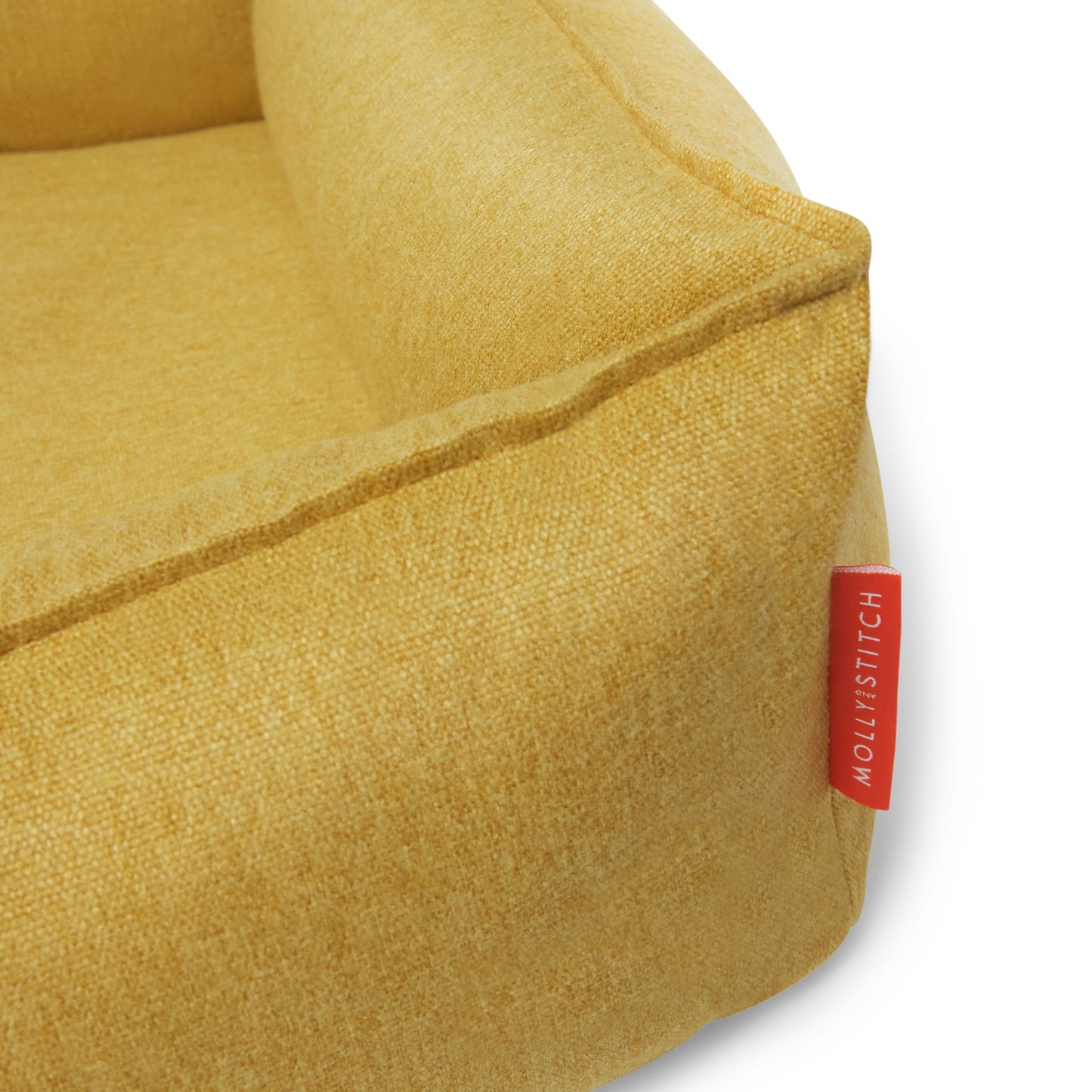 Alpine Dog Bed - Mustard by Molly And Stitch US