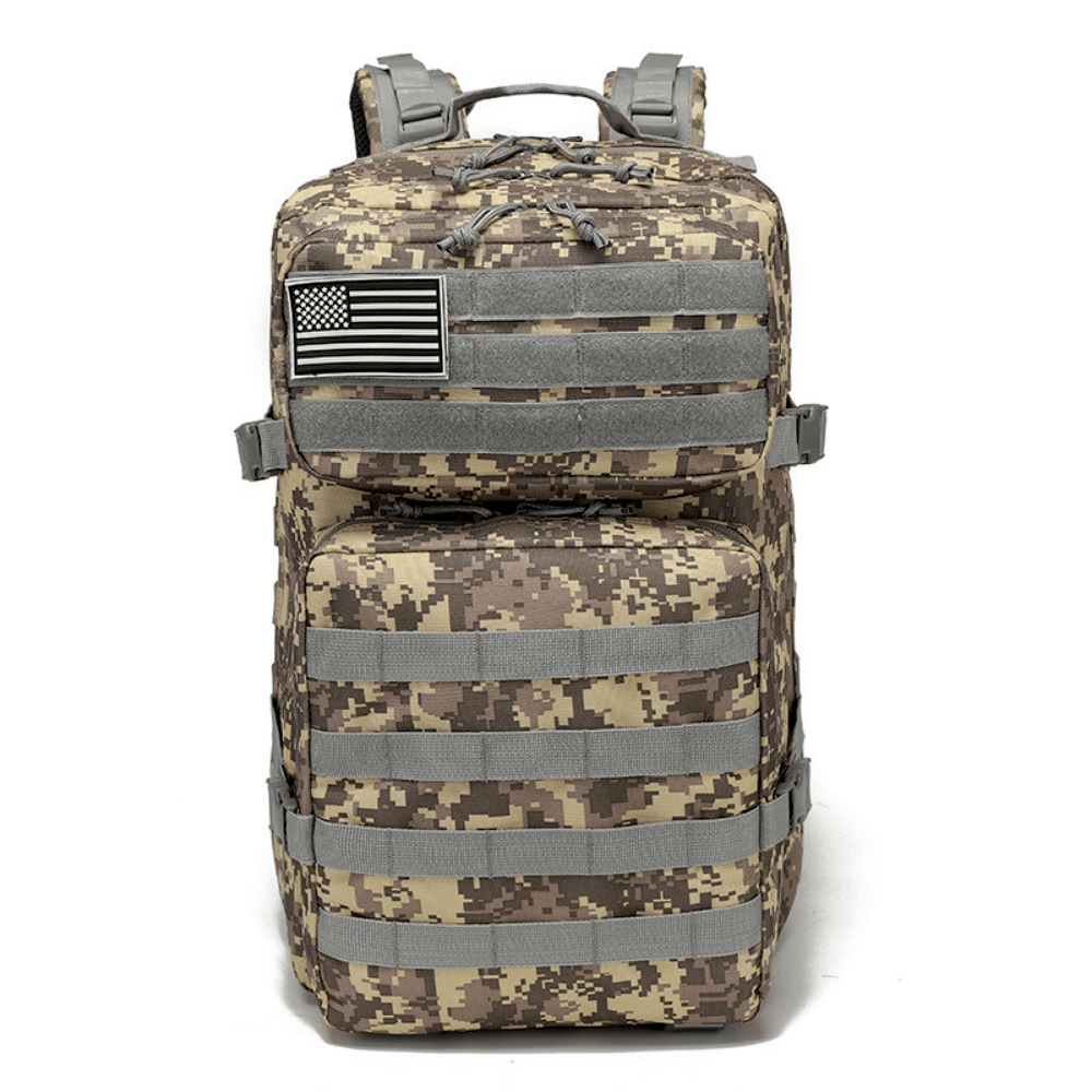 Tactical Canvas Duffle Bag 24 x 12 Camo Army Gym Recreational Travel Work