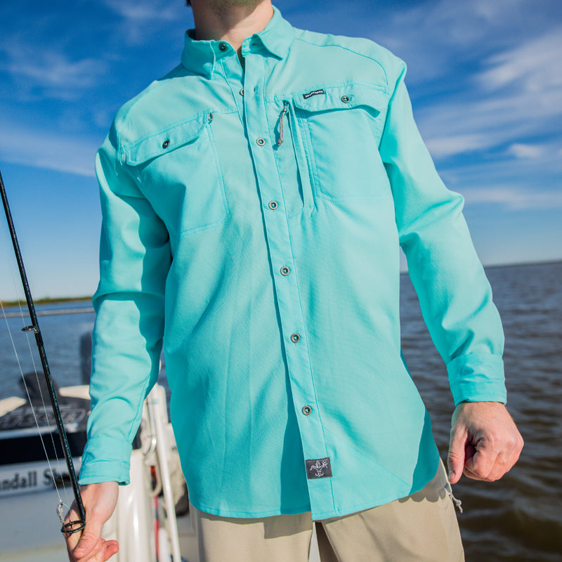 Sportsman Spooler Long Sleeve Fishing Shirt by Sportsman Gear