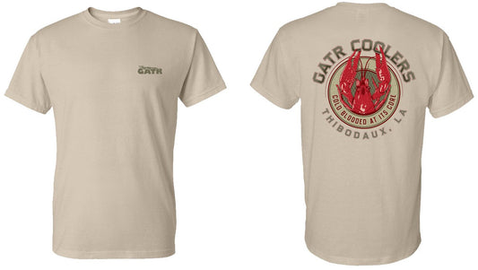 Crawfish Tee - Sand by GATR